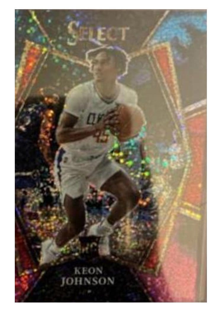 2021-22 Panini Select Base Set Keon Johnson #115 card