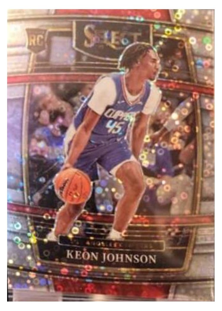 2021-22 Panini Select Base Set Keon Johnson #115 card