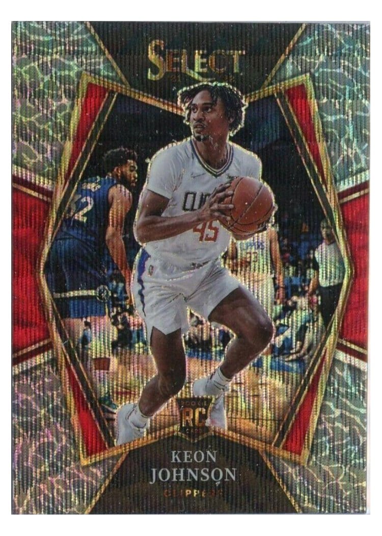 2021-22 Panini Select Base Set Keon Johnson #115 card