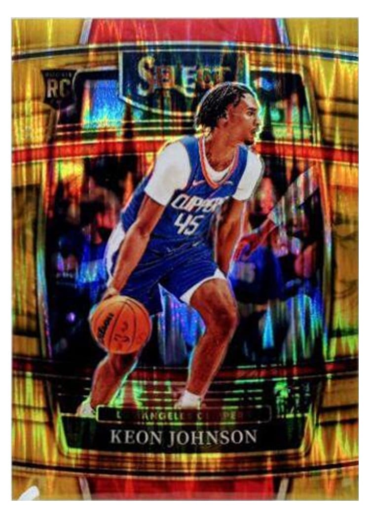2021-22 Panini Select Base Set Keon Johnson #115 card