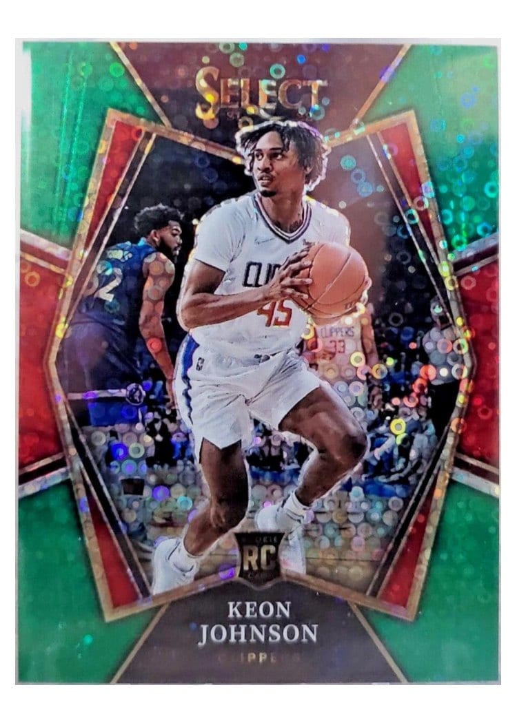 2021-22 Panini Select Base Set Keon Johnson #115 card