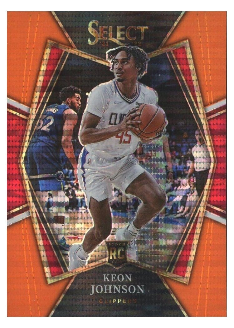 2021-22 Panini Select Base Set Keon Johnson #115 card
