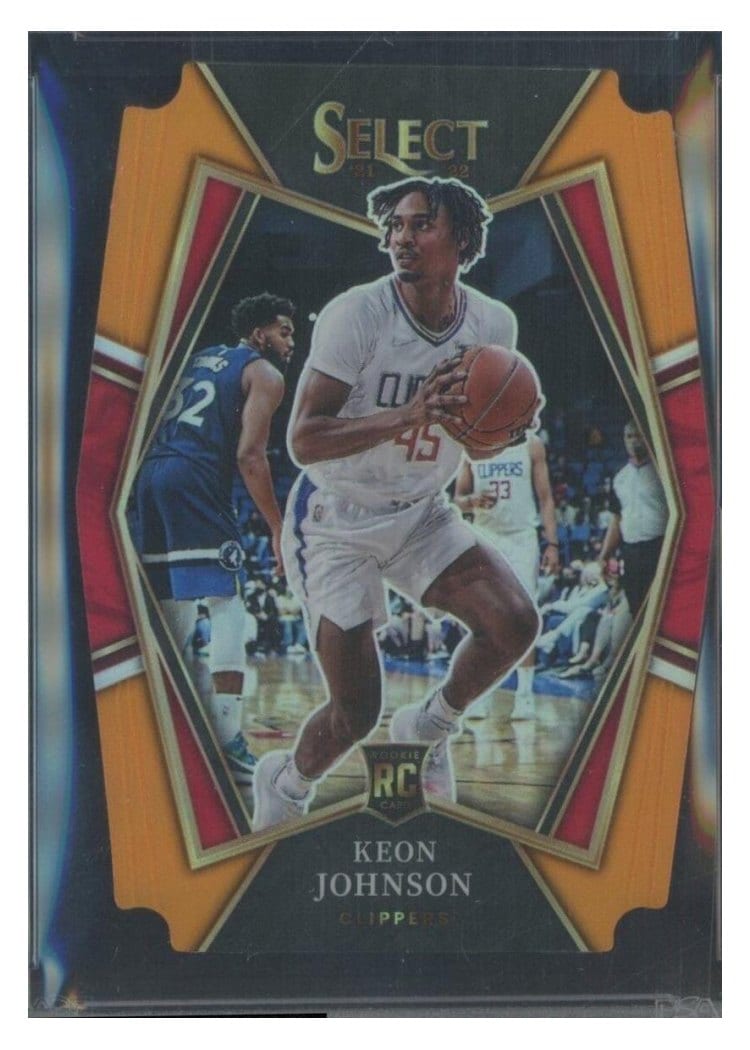2021-22 Panini Select Base Set Keon Johnson #115 card