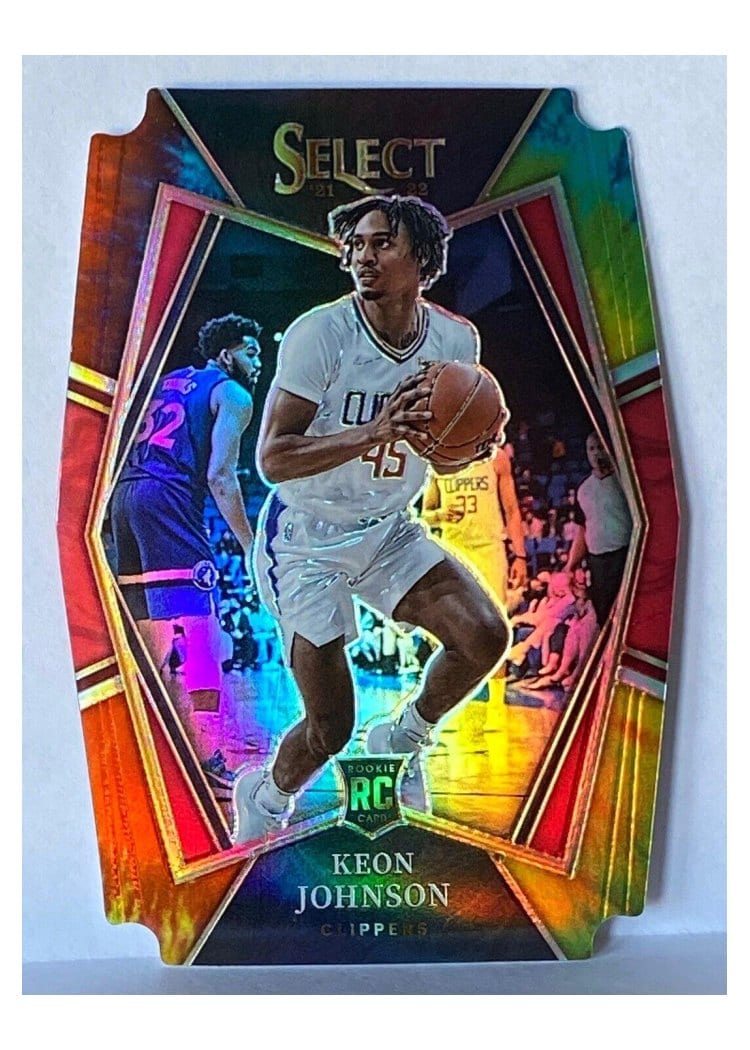 2021-22 Panini Select Base Set Keon Johnson #115 card