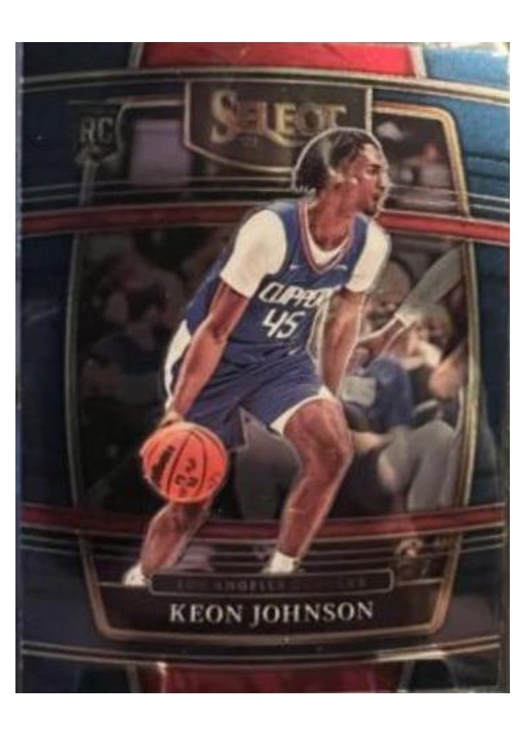 2021-22 Panini Select Base Set Keon Johnson #40 card