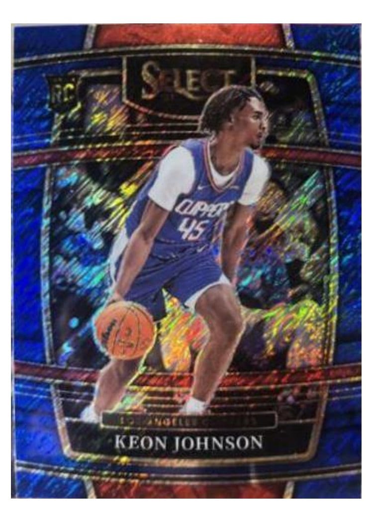 2021-22 Panini Select Base Set Keon Johnson #40 card