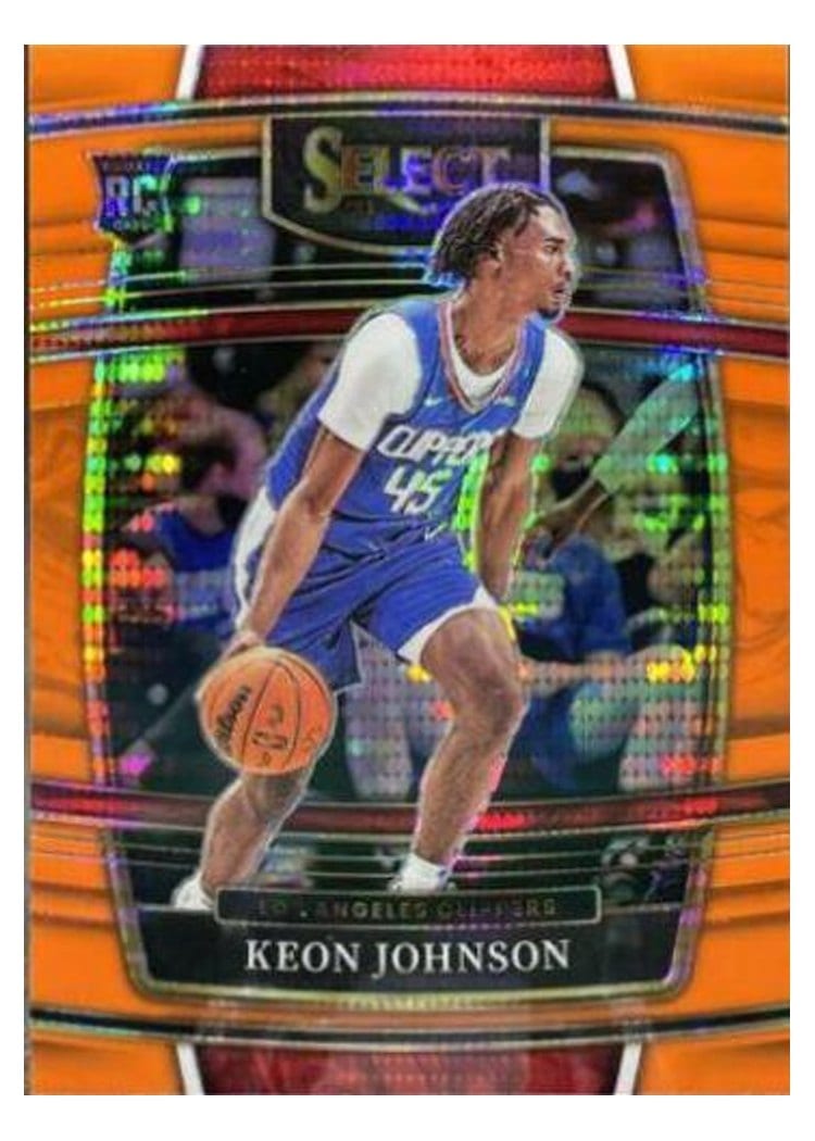 2021-22 Panini Select Base Set Keon Johnson #40 card