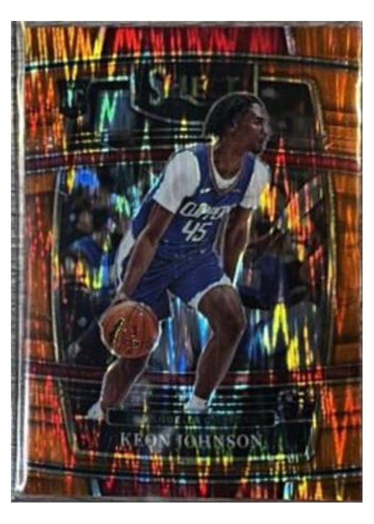 2021-22 Panini Select Base Set Keon Johnson #40 card