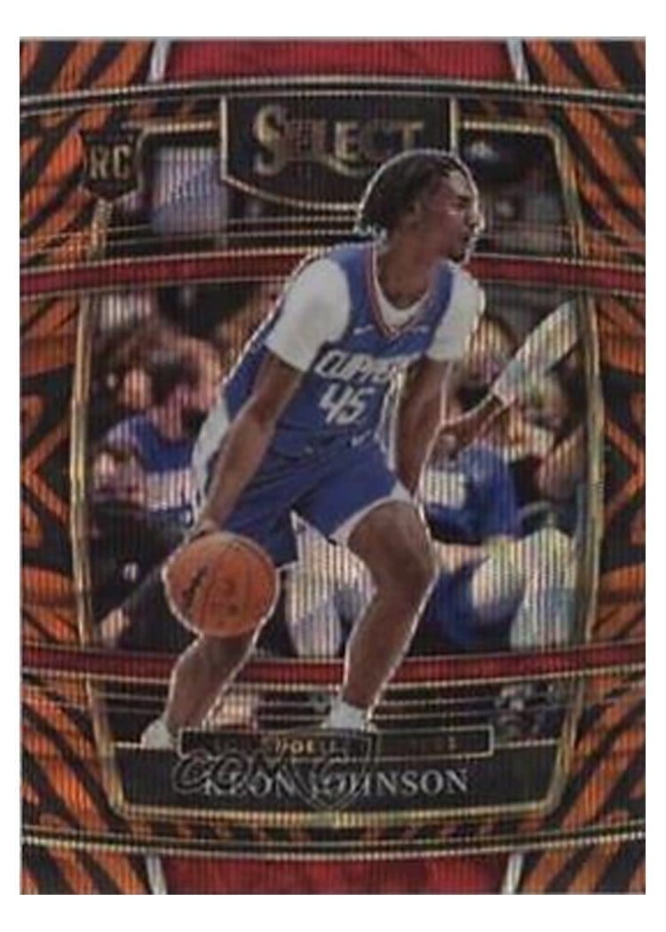 2021-22 Panini Select Base Set Keon Johnson #40 card