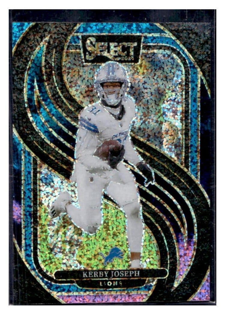 2024 Panini Select Base Set Kerby Joseph Cosmic Prizm #177 card