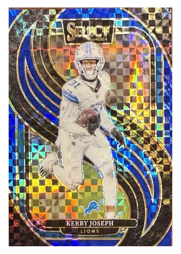 2024 Panini Select Base Set Kerby Joseph #177 card