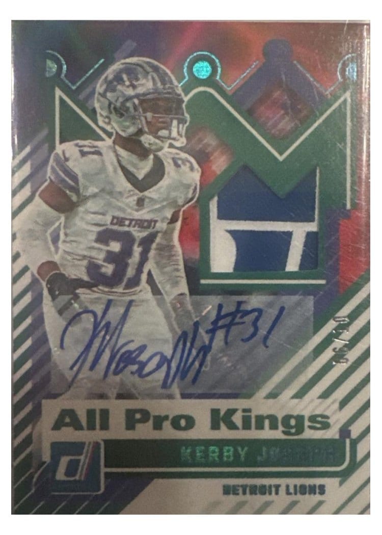 2025 Donruss All-Pro Kings Kerby Joseph #APK-KJH card