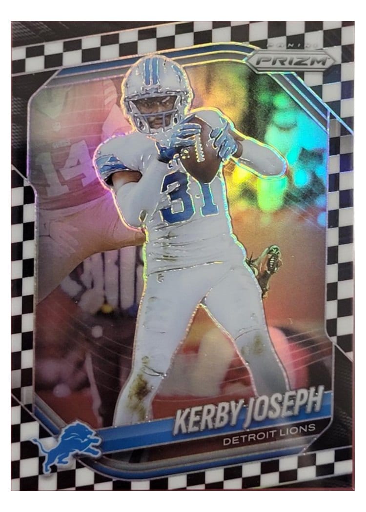 2025 Panini Prizm Base Set Kerby Joseph #41 card