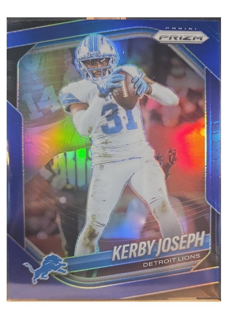 2025 Panini Prizm Base Set Kerby Joseph #41 card