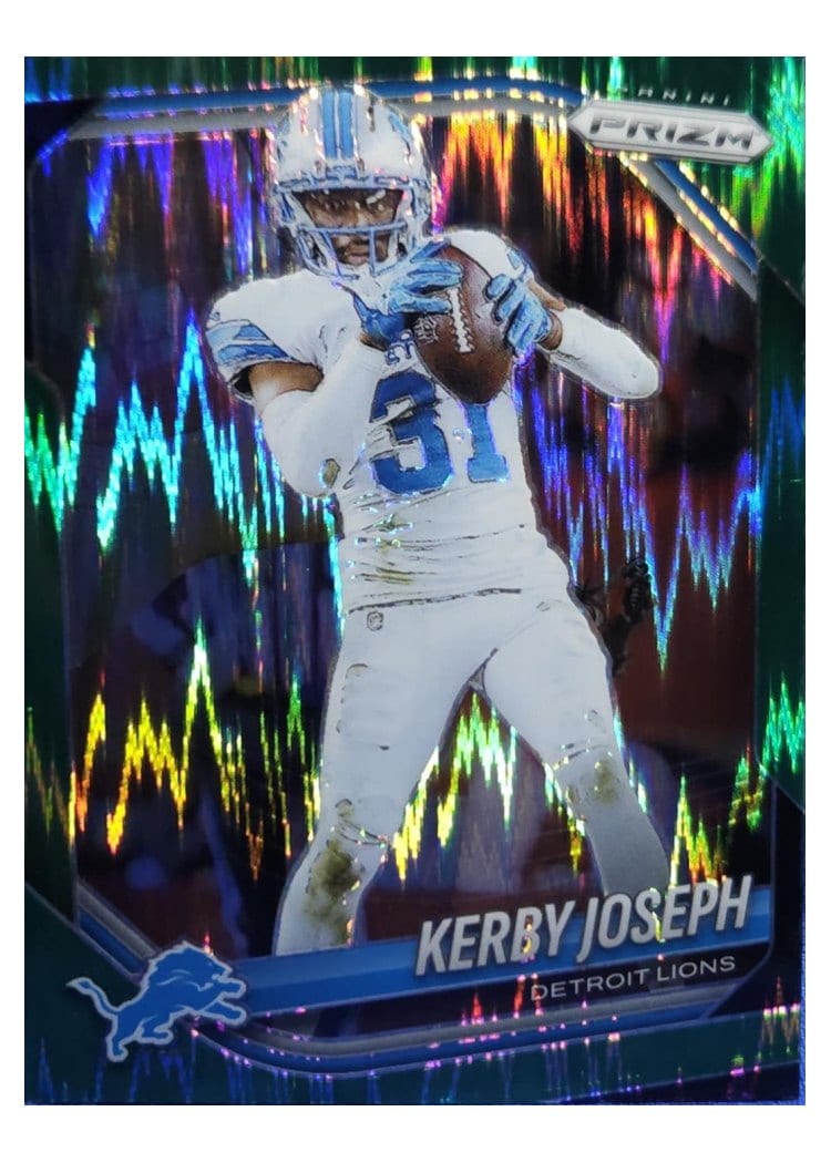 2025 Panini Prizm Base Set Kerby Joseph #41 card