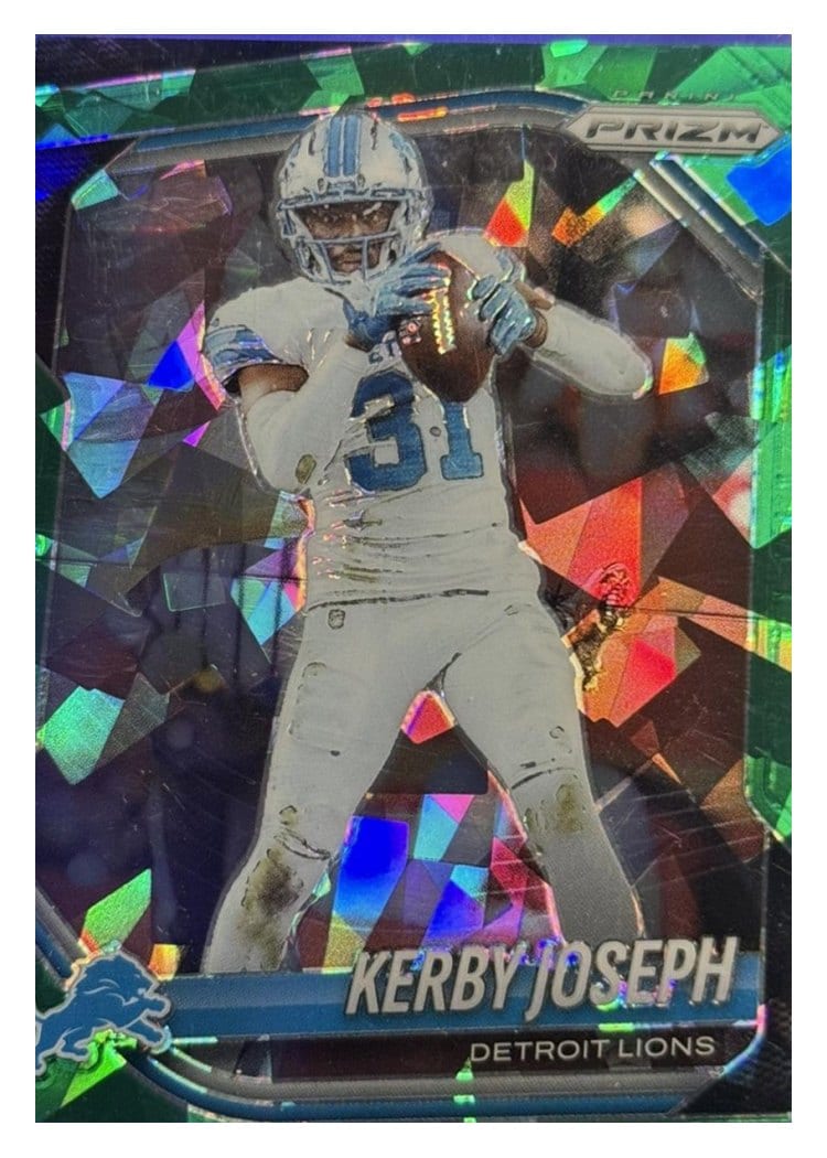2025 Panini Prizm Base Set Kerby Joseph #41 card