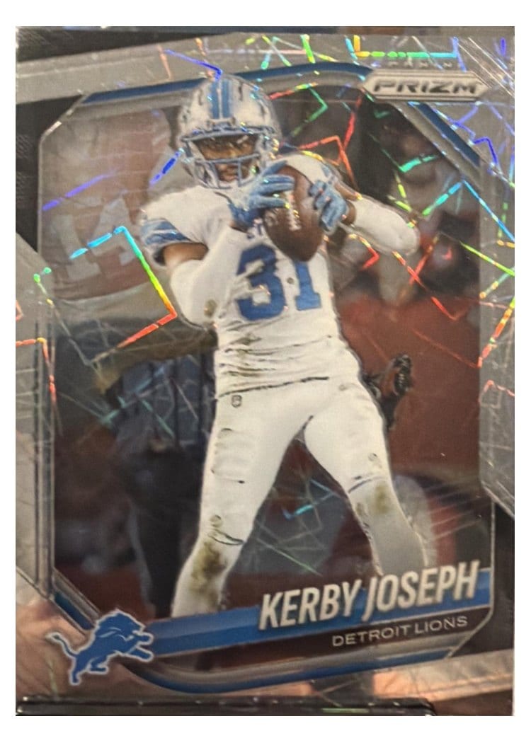 2025 Panini Prizm Base Set Kerby Joseph #41 card