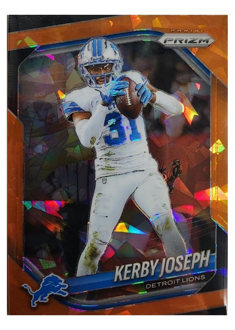 2025 Panini Prizm Base Set Kerby Joseph #41 card