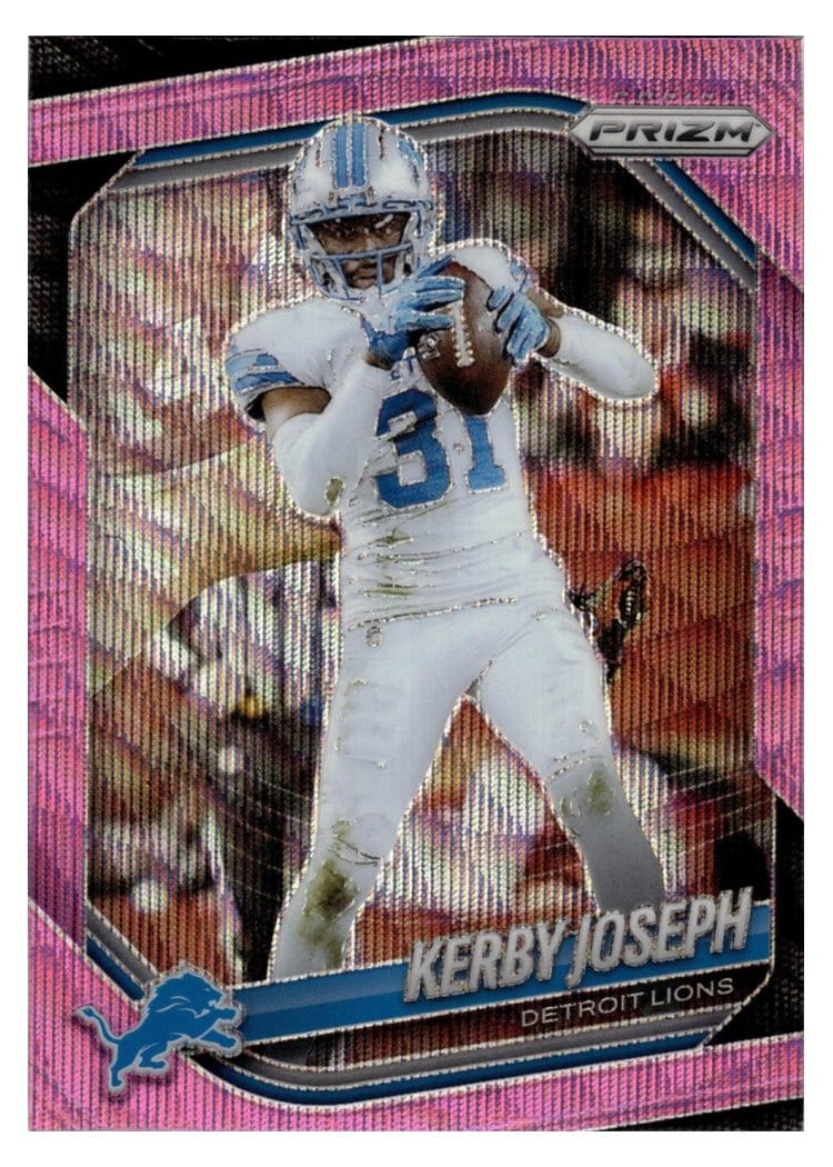 2025 Panini Prizm Base Set Kerby Joseph #41 card