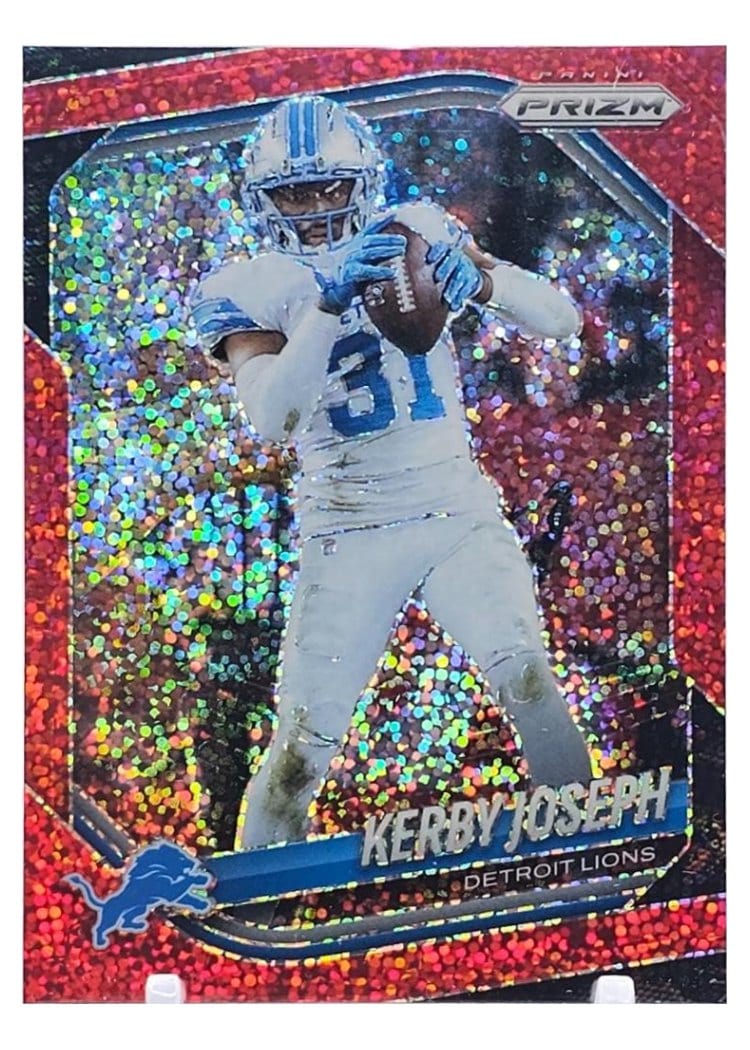 2025 Panini Prizm Base Set Kerby Joseph #41 card