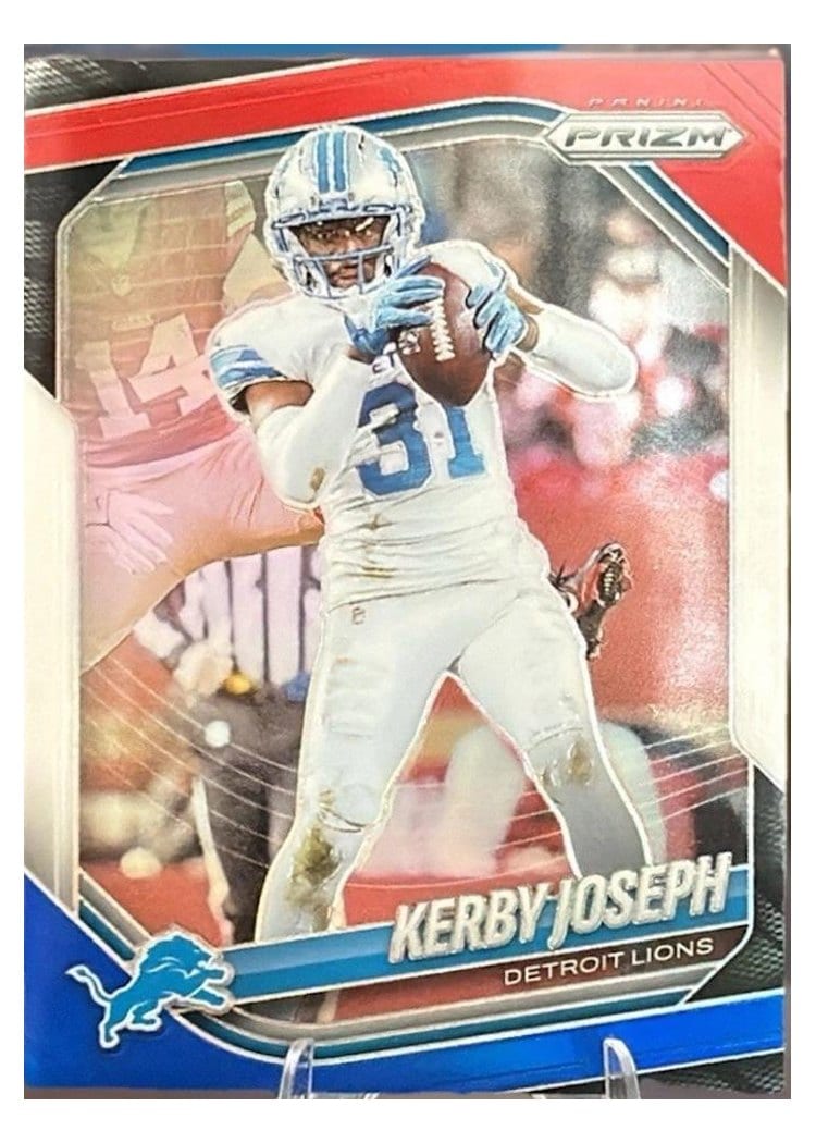 2025 Panini Prizm Base Set Kerby Joseph #41 card