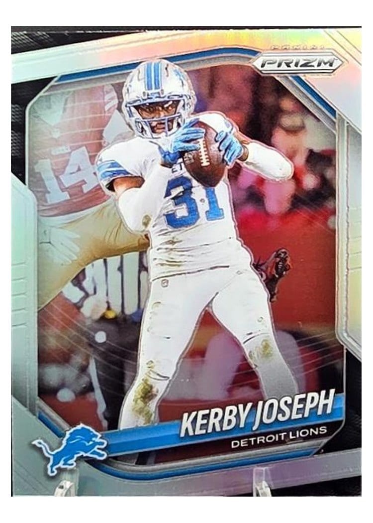 2025 Panini Prizm Base Set Kerby Joseph #41 card