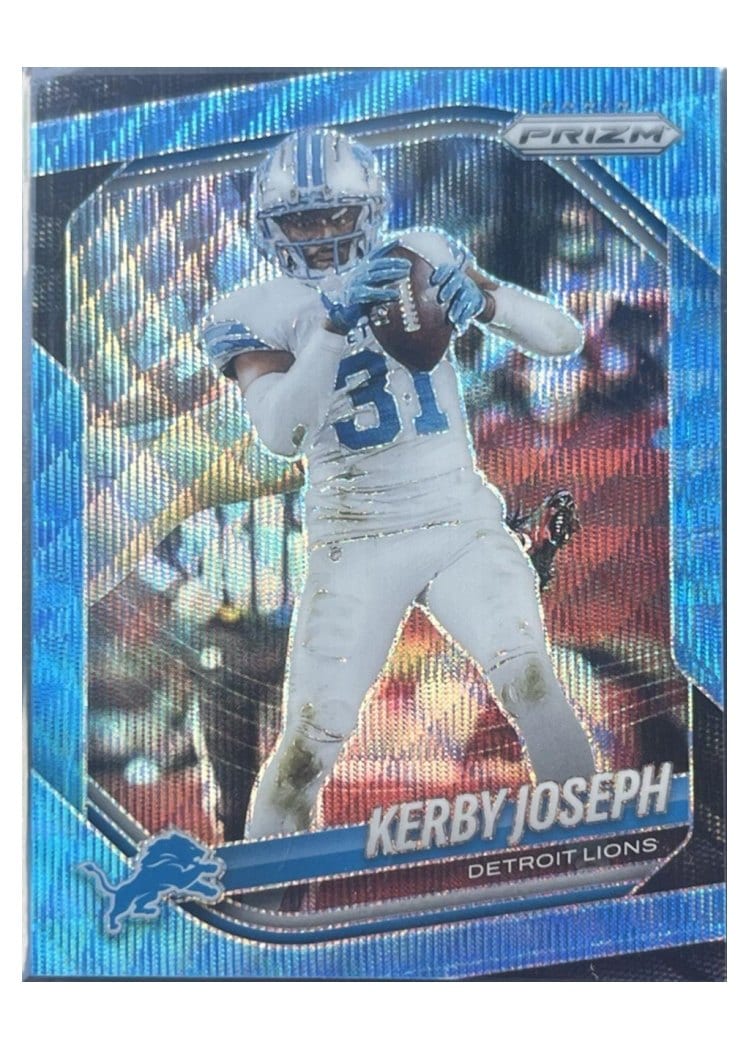 2025 Panini Prizm Base Set Kerby Joseph #41 card
