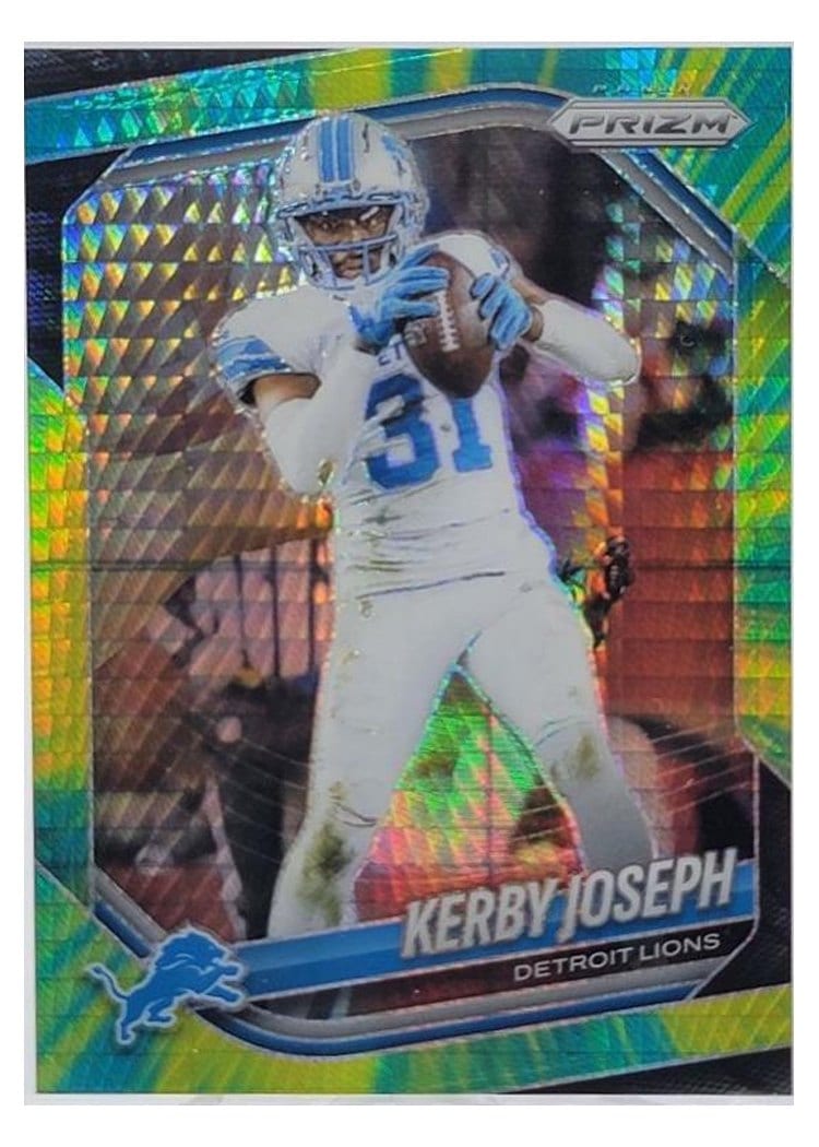 2025 Panini Prizm Base Set Kerby Joseph #41 card