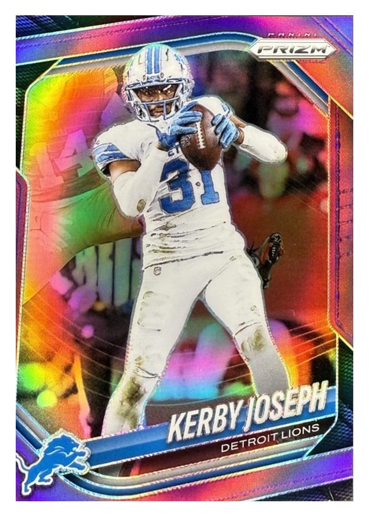 2025 Panini Prizm Base Set Kerby Joseph #41 card