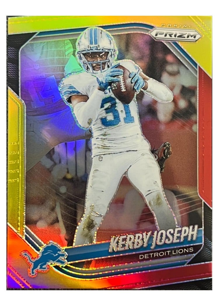 2025 Panini Prizm Base Set Kerby Joseph #41 card