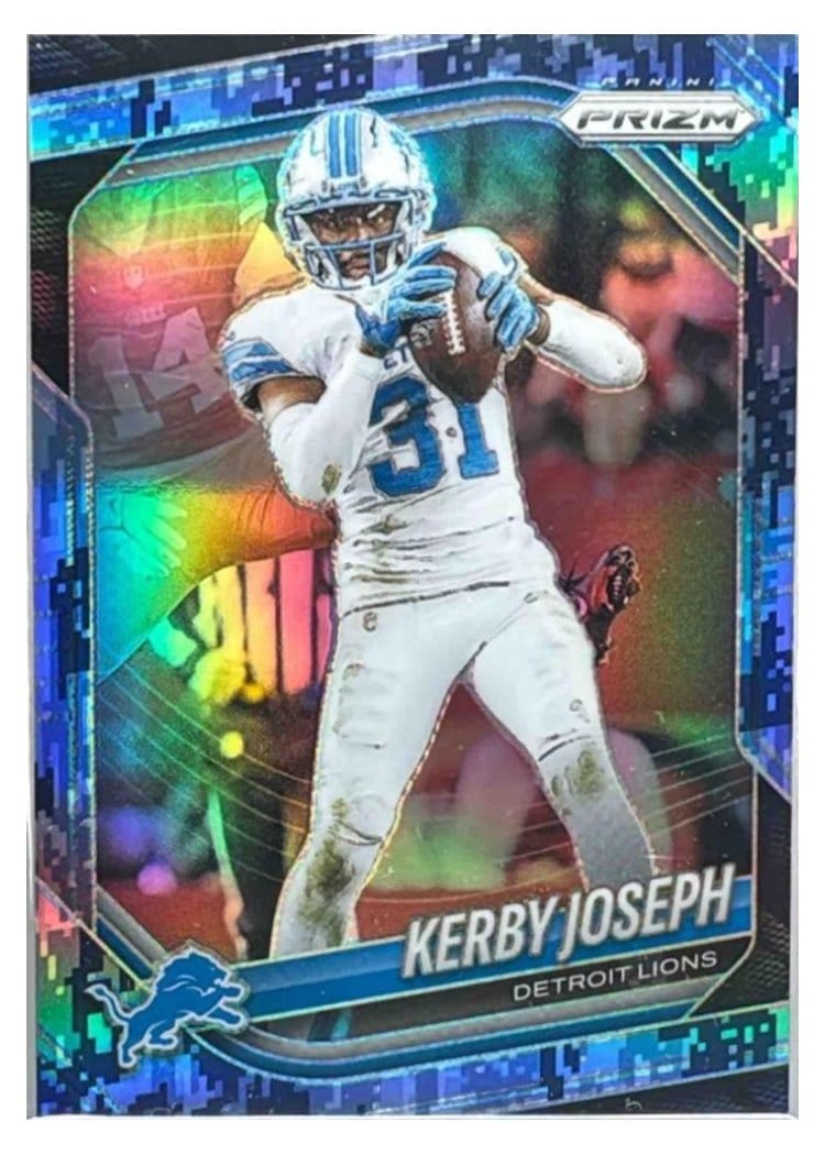2025 Panini Prizm Base Set Kerby Joseph #41 card