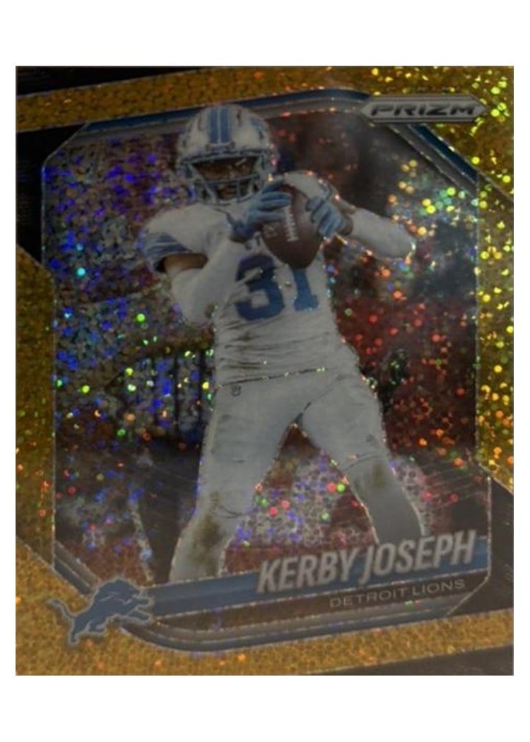 2025 Panini Prizm Base Set Kerby Joseph #41 card