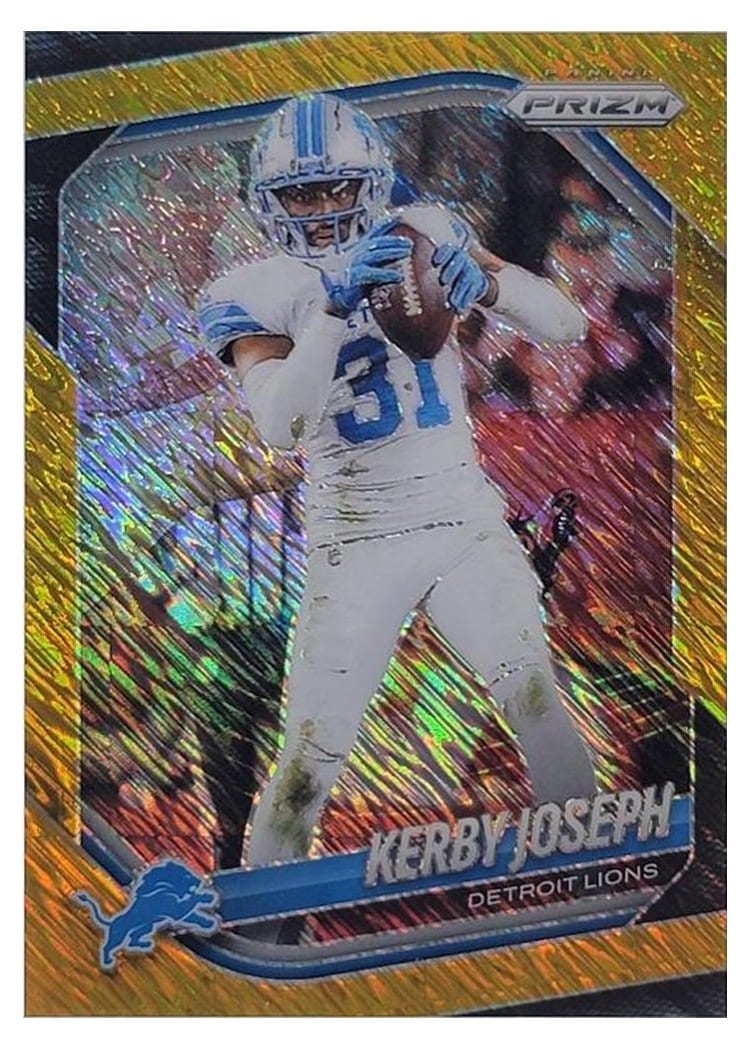 2025 Panini Prizm Base Set Kerby Joseph #41 card