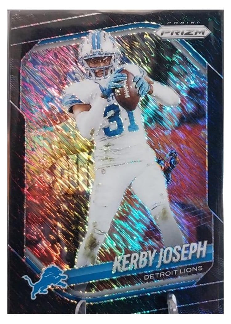 2025 Panini Prizm Base Set Kerby Joseph #41 card