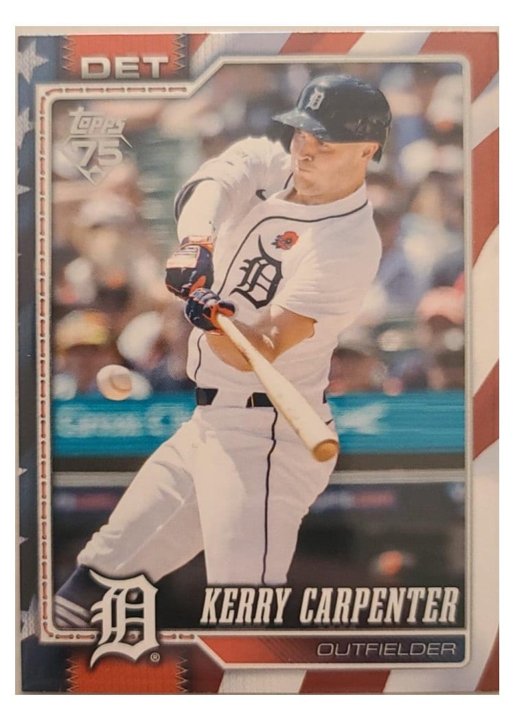 2026 Topps Base Set Kerry Carpenter #61 card