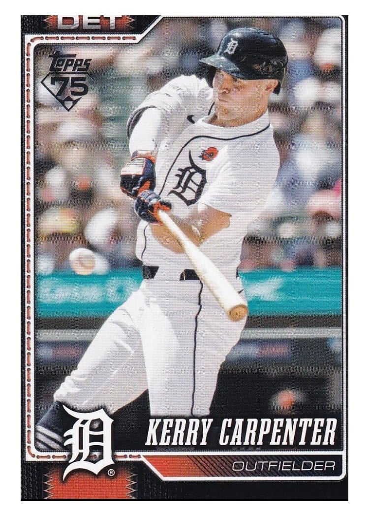 2026 Topps Base Set Kerry Carpenter #61 card