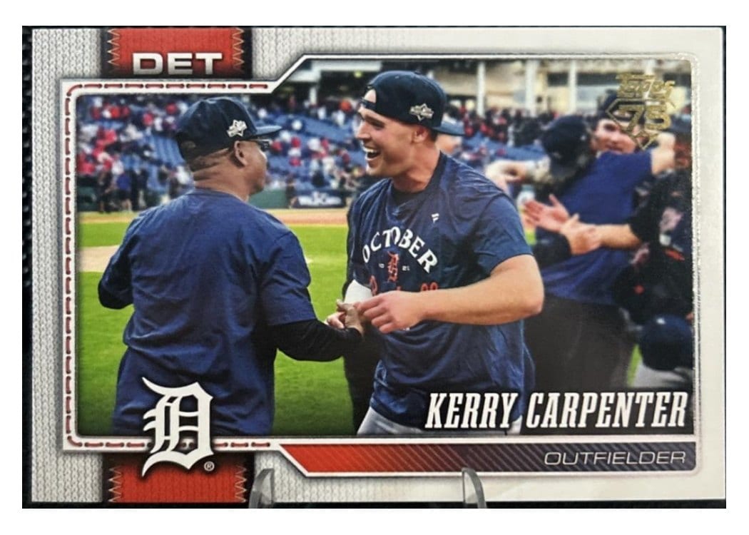 2026 Topps Base Set Kerry Carpenter #61 card