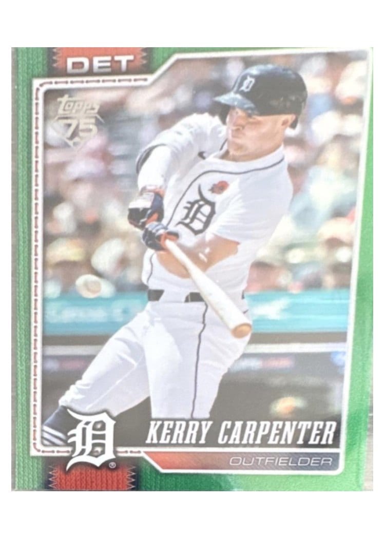 2026 Topps Base Set Kerry Carpenter #61 card