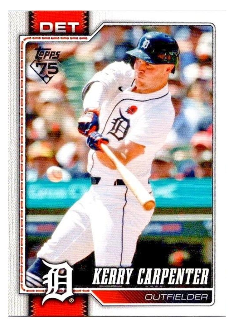 2026 Topps Base Set Kerry Carpenter #61 card
