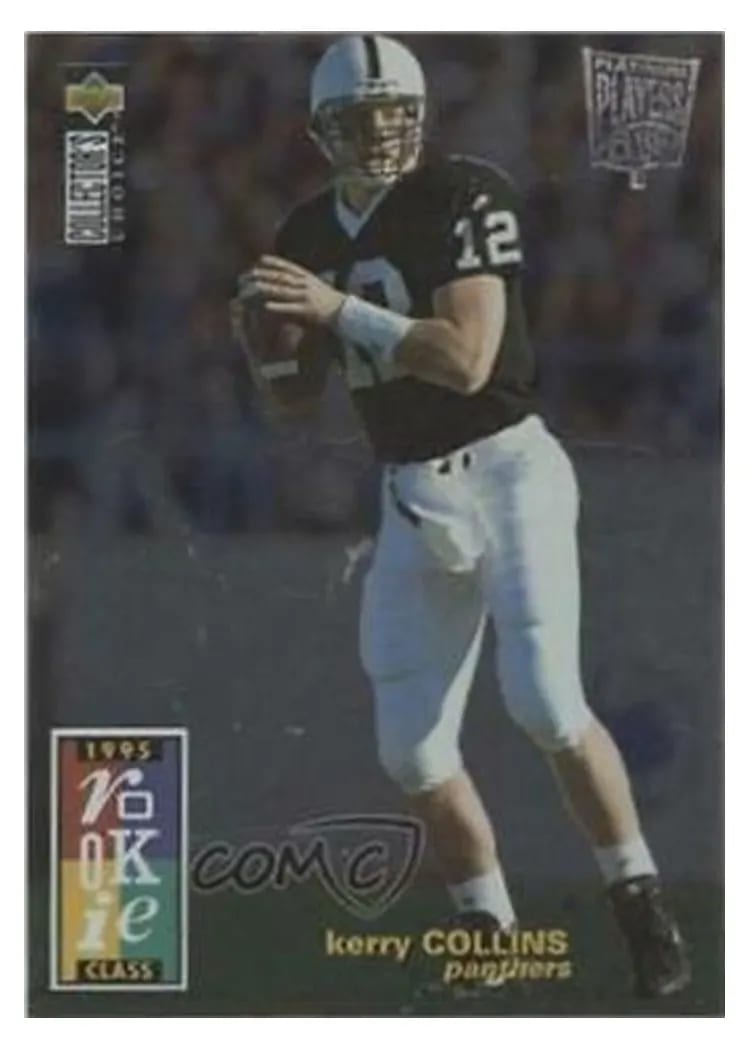1995 Collector's Choice Kerry Collins #5 card