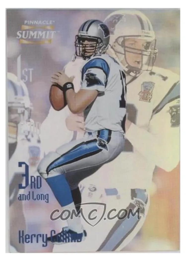 1996 Pinnacle Kerry Collins #9 card