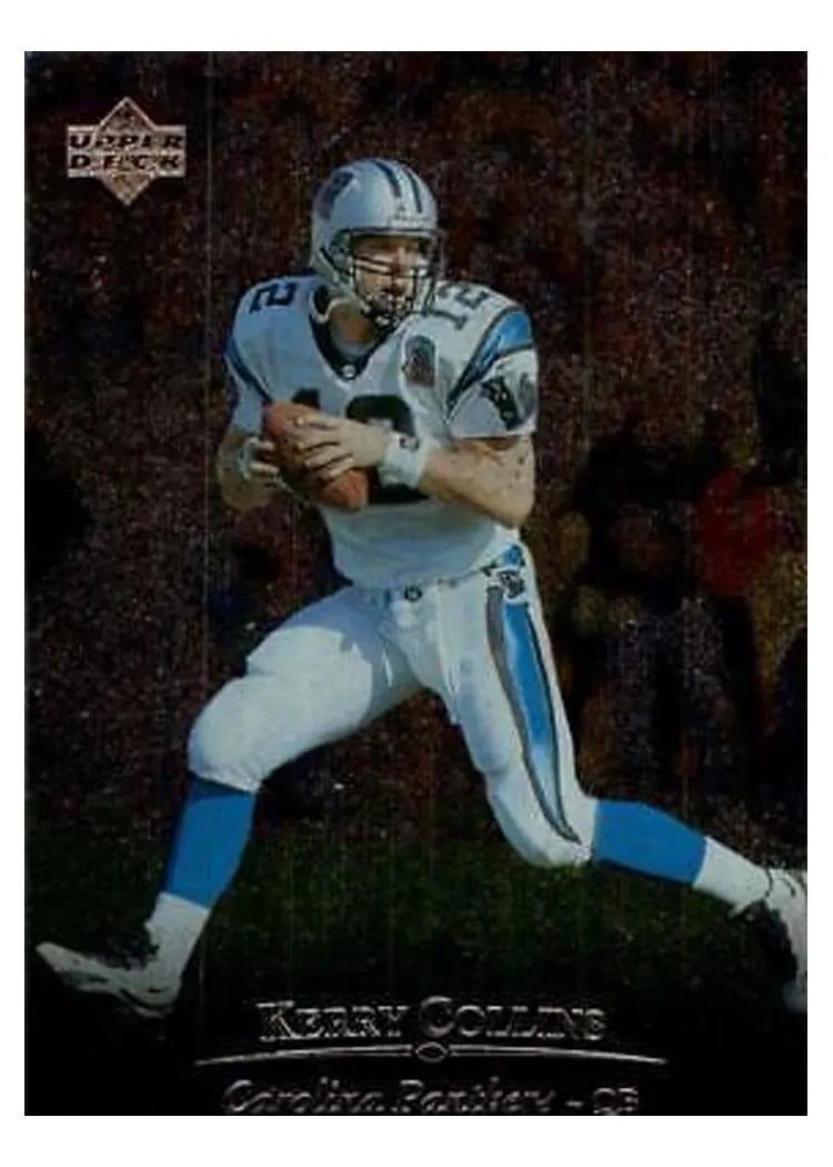 1996 Upper Deck Silver Kerry Collins #4 card