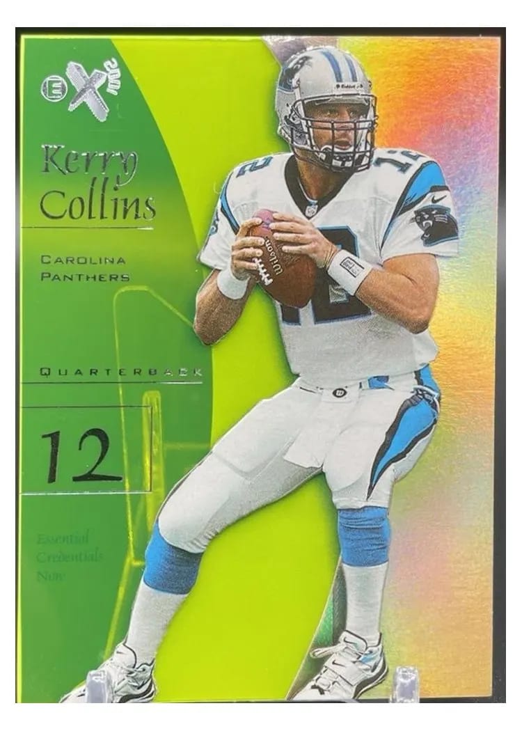 1998 Skybox E X2001 Kerry Collins #34 card