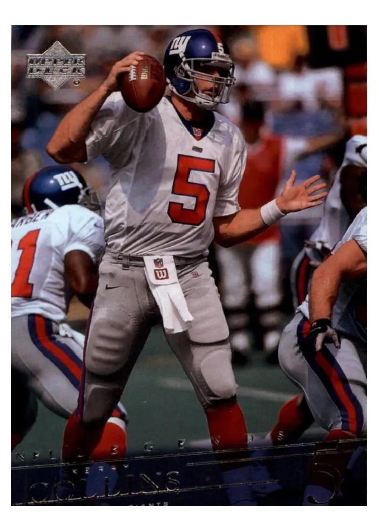 2001 Upper Deck Legends Kerry Collins #53 card