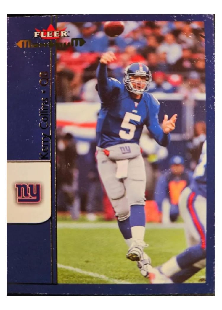 2002 Fleer Maximum Kerry Collins #99 card