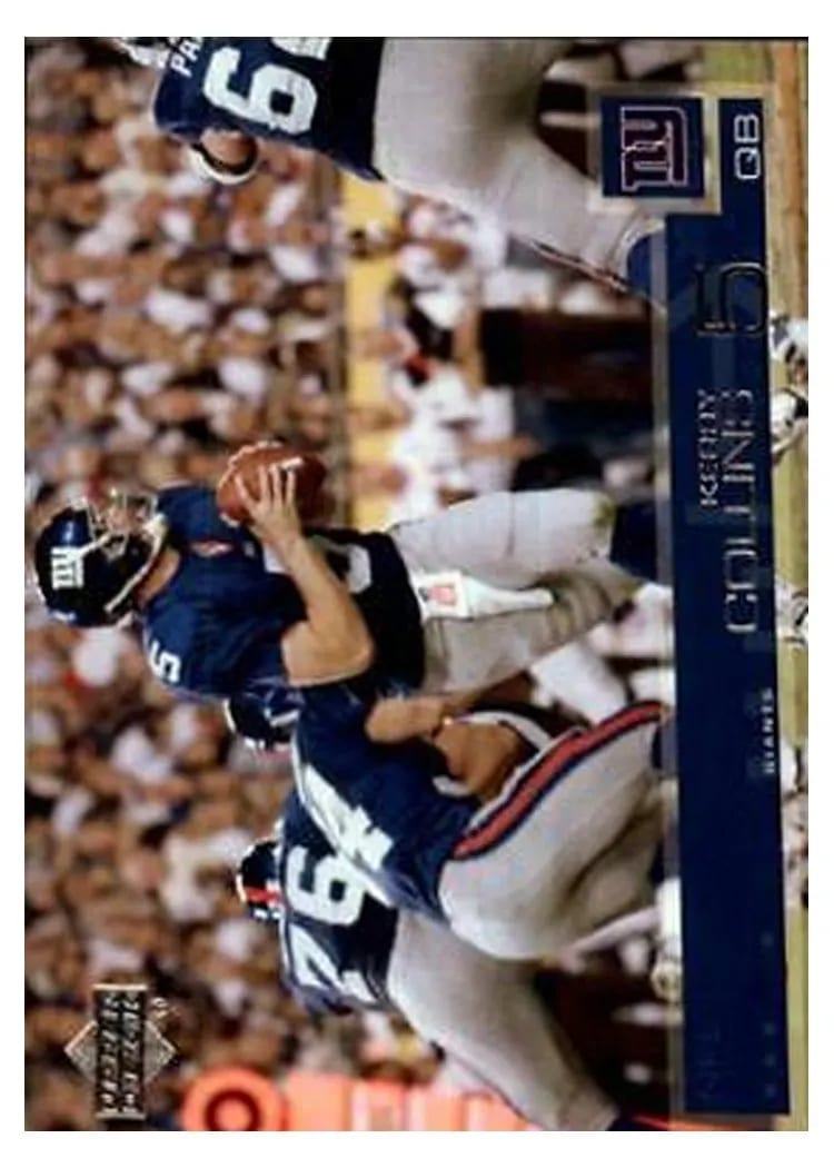 2002 Upper Deck Kerry Collins #109 card