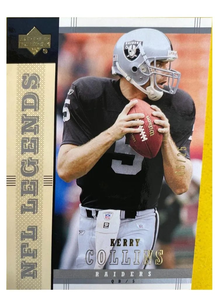 2004 Upper Deck Legends Kerry Collins #63 card