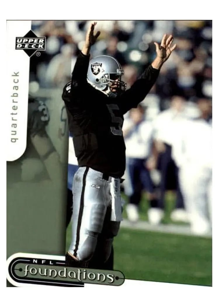 2005 Upper Deck Foundations Kerry Collins #68 card