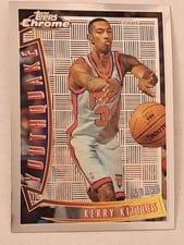 1996 Topps Chrome Youthquake Kerry Kittles #YQ8 card