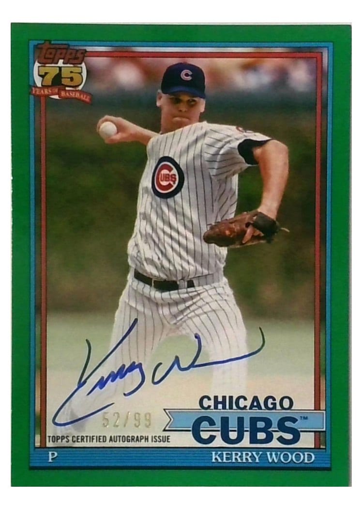 2026 Topps 1991 Topps Autographs Kerry Wood #91A-KW card